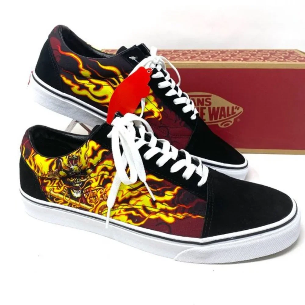 💖MEGA SALE💖Vans Old Skool Samurai Ricing Canvas Women's Unisex VN0A3WKT44I